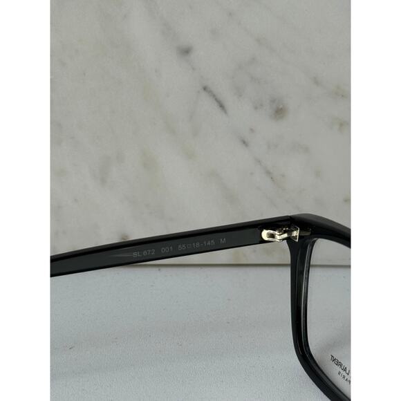 NEW Saint Laurent SL672 Black Unisex Frames - Picture 7 of 9